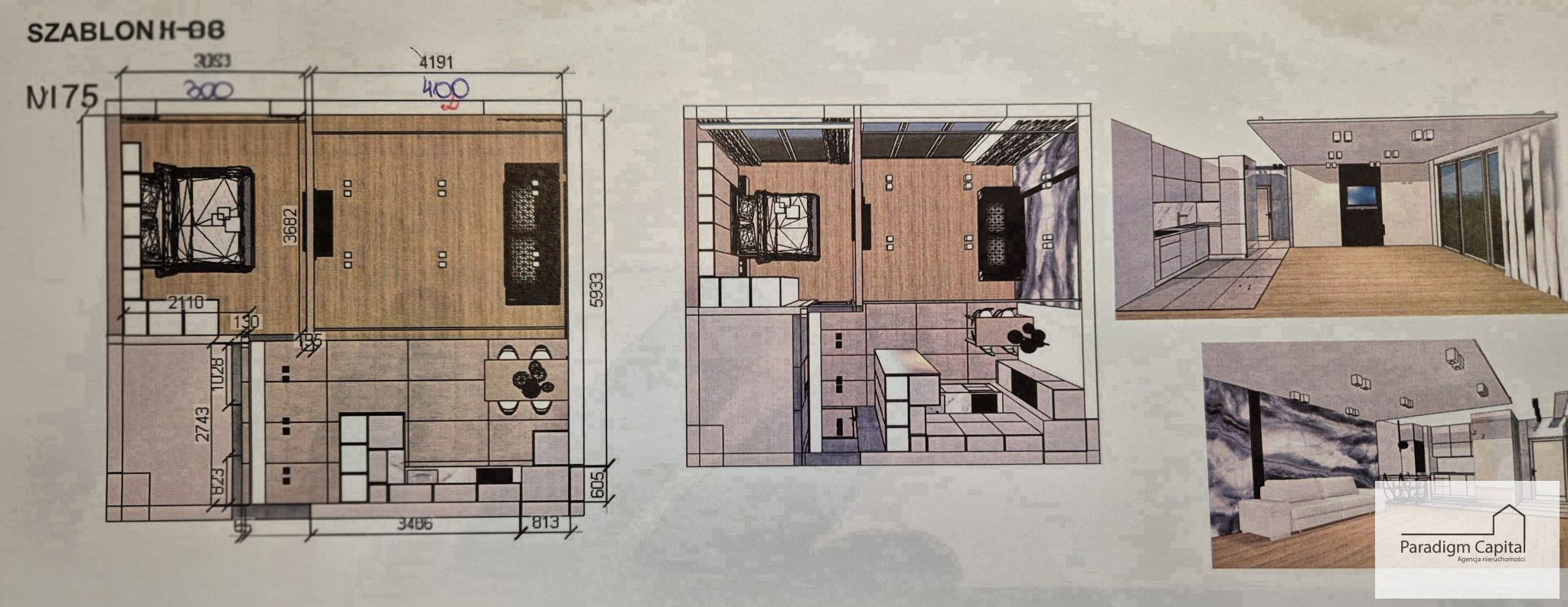 mieszkania - 46.44 m² - Kraków