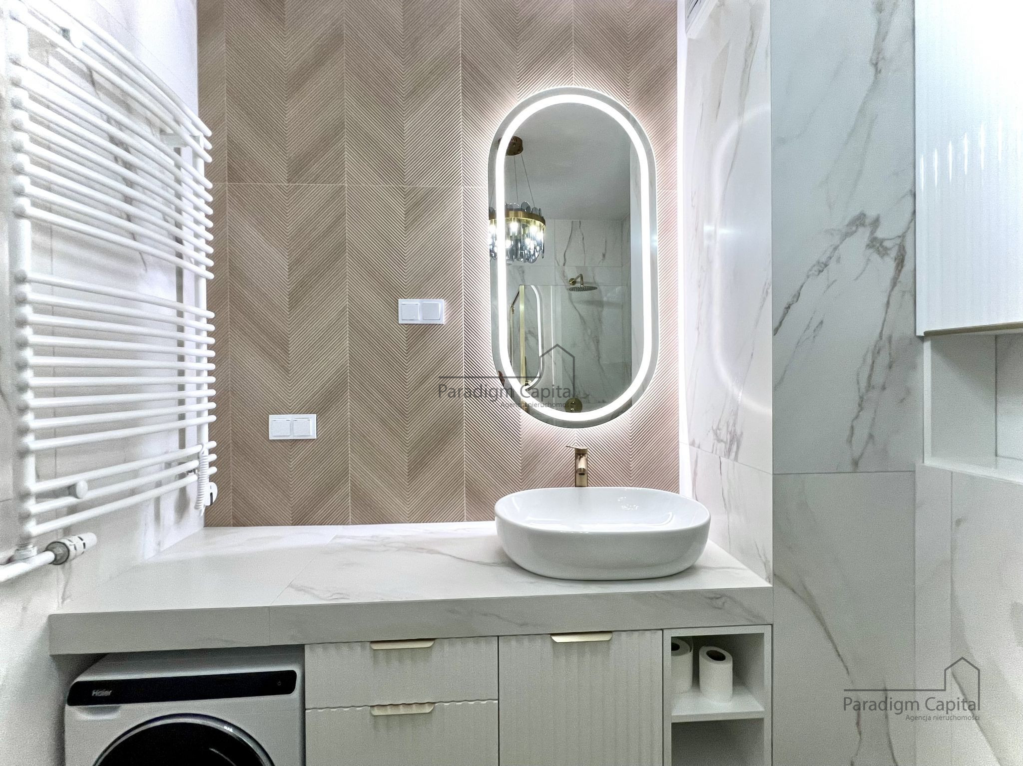 Nowe 2-pokojowe mieszkanie 53 m² z klimatyzacją i garażem