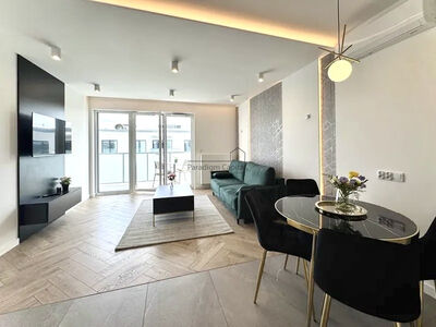 Wykończone mieszkanie premium 46,31 m2, balkon, garaż, klimatyzacja