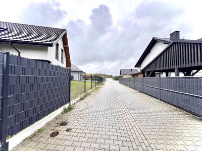 Działka pod dom 6,16 ar + udział – Kraków Dębniki, Skotniki, ul. Trockiego