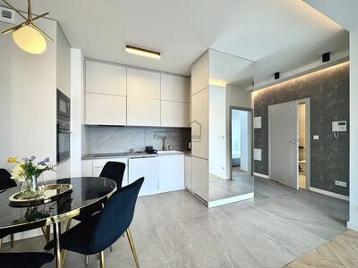 Wykończone mieszkanie premium 46,31 m2, balkon, garaż, klimatyzacja