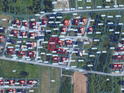 Działka pod dom 6,16 ar + udział – Kraków Dębniki, Skotniki, ul. Trockiego