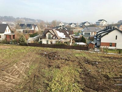 Działka pod dom 6,16 ar + udział – Kraków Dębniki, Skotniki, ul. Trockiego