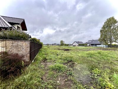 Działka pod dom 6,16 ar + udział – Kraków Dębniki, Skotniki, ul. Trockiego