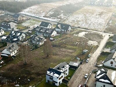 Działka pod dom 6,16 ar + udział – Kraków Dębniki, Skotniki, ul. Trockiego